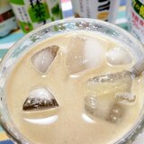アイス☆抹茶プロテインカフェラテ♪
